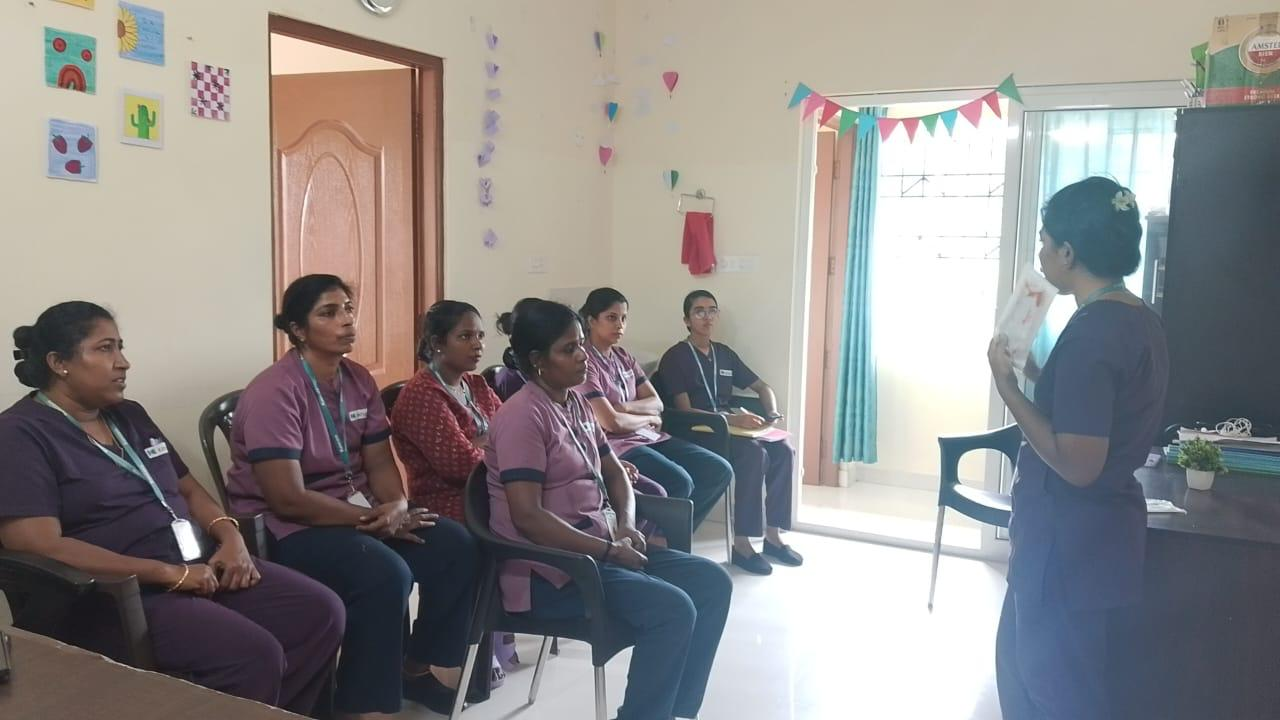 STRENGTHENING CARE THROUGH LEARNING: WEEKLY STAFF TRAINING
