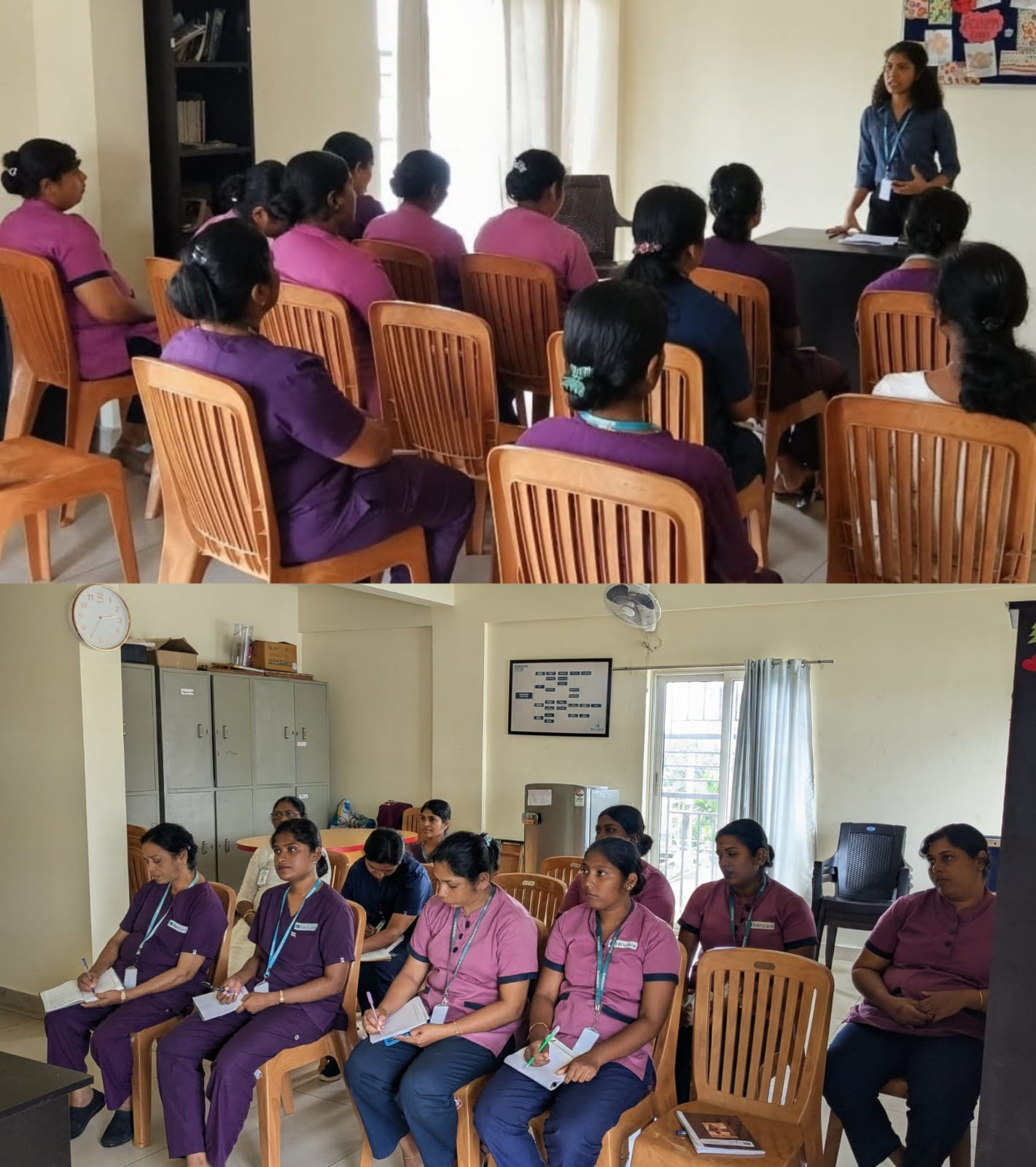 STRENGTHENING CARE THROUGH LEARNING: WEEKLY STAFF TRAINING